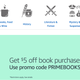 $5 off book purchases over $15 with code PRIMEBOOKS17